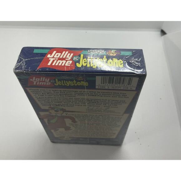 Yogi Bear VHS Cartoon Network Hanna-Barbera JOLLY TIME Popcorn at Jelly Stone - Picture 4 of 7